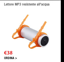 Lettore MP3 resistente all'acqua