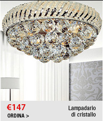 Lampadario di cristallo