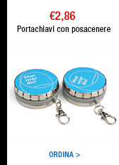 Portachiavi con posacenere