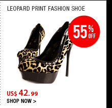 Leopard Print Fashion Shoe