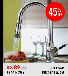Pull Down Kitchen Faucet