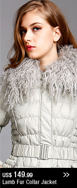 Lamb Fur Collar Jacket