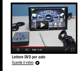 Lettore DVD per auto 