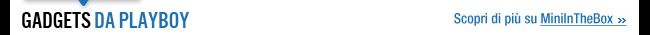 Gadgets da playboy