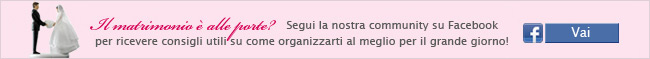 Il matrimonio è alle porte