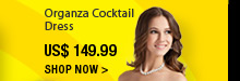 Organza Cocktail Dress