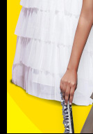 Chiffon Tiered Gown 