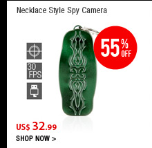 Necklace Style Spy Camera