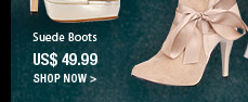Suede Boots
