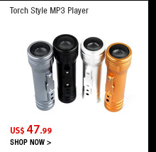 Torch Style MP3 Player