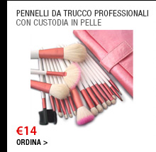 Pennelli da trucco professionali