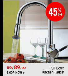 Pull Down Kitchen Faucet