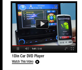 1Din Car DVD Player