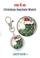 Christmas Keychain Watch
