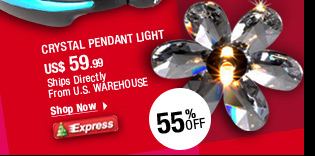 Crystal Pendant Light