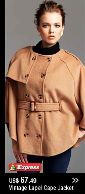 Vintage Lapel Cape Jacket