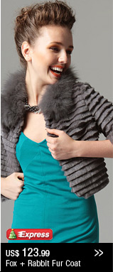Fox + Rabbit Fur Coat