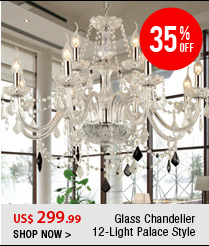 Glass Chandelier 