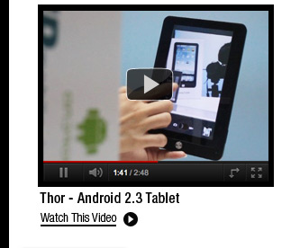 Thor - Android 2.3 Tablet