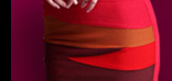 Block Color Mini Dress