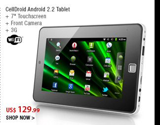 CellDroid Android 2.2 Tablet