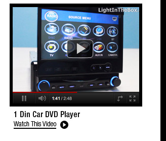 1 Din Car DVD Player 