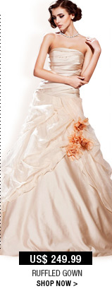 Ruffled Gown