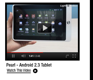 Pearl - Android 2.3 Tablet