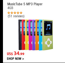 MusicTube 5 MP3 Player