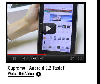 Supremo - Android 2.2 Tablet