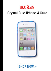 Crystal Blue iPhone 4 Case