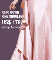 Chic Gown One Shoulder