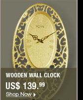 Wooden Wall Clock