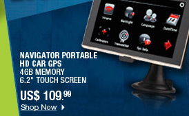 Navigator Portable HD Car GPS