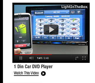 1 Din Car DVD Player 
