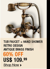 Tub Faucet + Hand Shower 