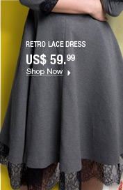 Retro Lace Dress