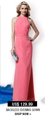 Backless Evening Gown
