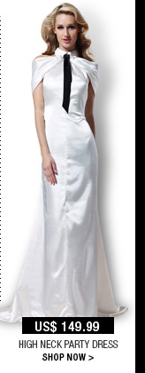 High Neck Party Dress