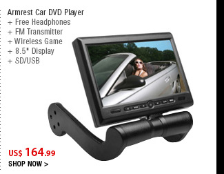 Armrest Car DVD Player 