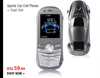 Sports Car Cell Phone