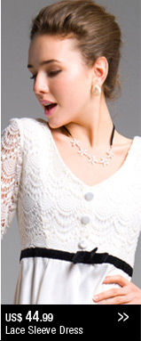 Lace Sleeve Dress