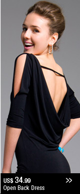 Open Back Dress