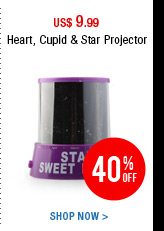 Heart, Cupid & Star Projector