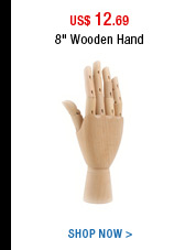 8" Wooden Hand