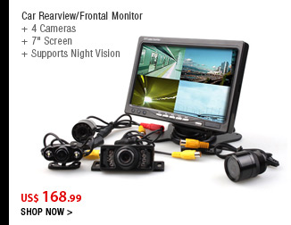 Car Rearview/Frontal Monitor 