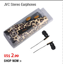 JVC Stereo Earphones