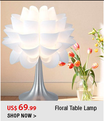 Floral Table Lamp