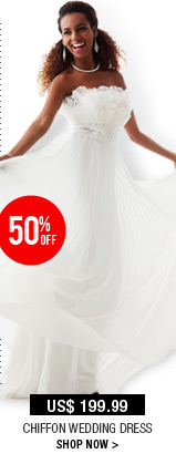 Chiffon Wedding Dress