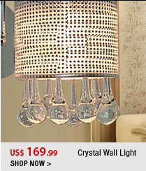 Crystal Wall Light